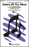 Colors of the Wind Two-Part choral sheet music cover